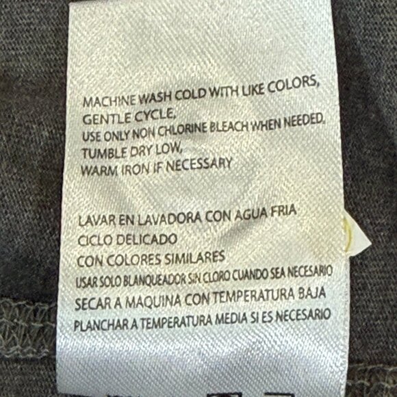 Weatherproof Vintage Men's The Vintage Henley Grey Heather Long Sleeve L NWT - Picture 9 of 11